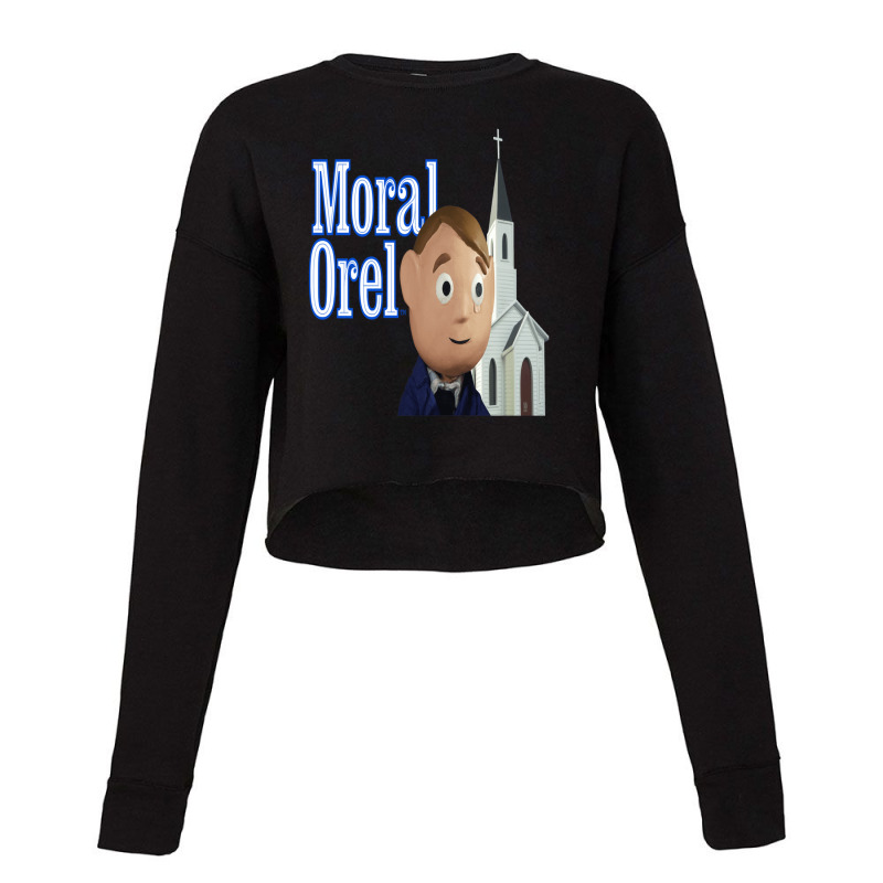 Moral Orel For A Gift Cropped Sweater by RichardSecker | Artistshot