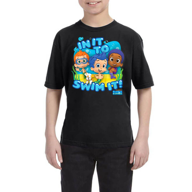 Kids Bubble Guppies In It To Swim It Youth Tee | Artistshot