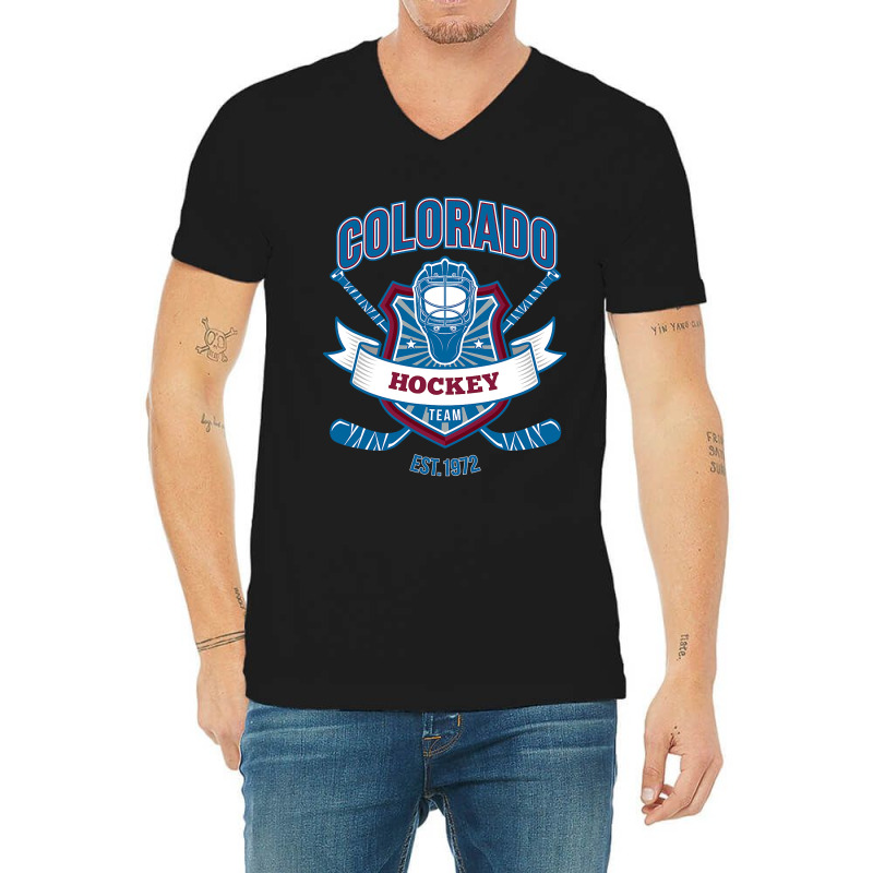 Retro Vintage Look Avalanche Party Tailgate Gameday Fan Gift V-Neck Tee by home12 | Artistshot