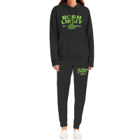 Born Lucky On St Patricks Day Birthday Boy Girl Gift Hoodie & Jogger Set | Artistshot