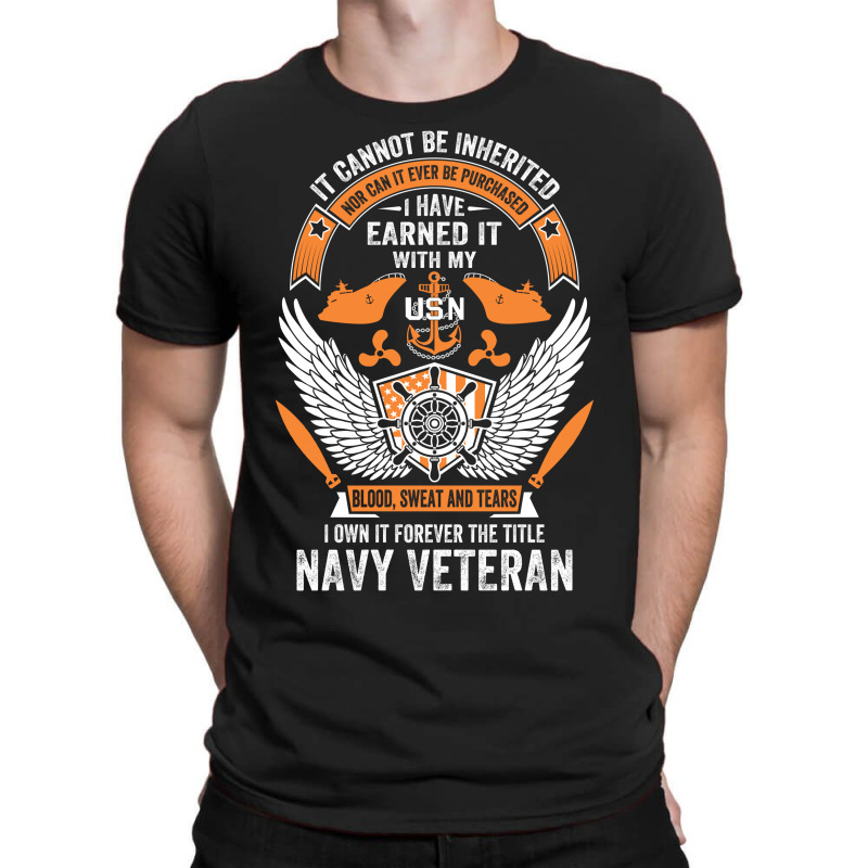 I Own It Forever The Title Navy Veteran T-shirt | Artistshot