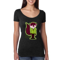 Moral Orel Puppington The Skunk Family Women's Triblend Scoop T-shirt | Artistshot