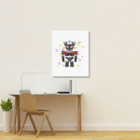 Gundam, Robot Portrait Canvas Print | Artistshot