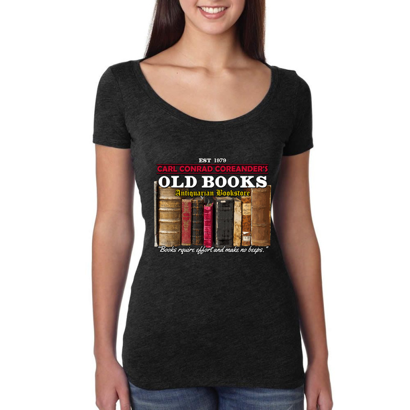 The Neverending Story Bookstore, The Neverending Story Bookstore Vinat Women's Triblend Scoop T-shirt by SHOPOAS3 | Artistshot