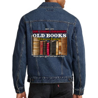 The Neverending Story Bookstore, The Neverending Story Bookstore Vinat Men Denim Jacket | Artistshot