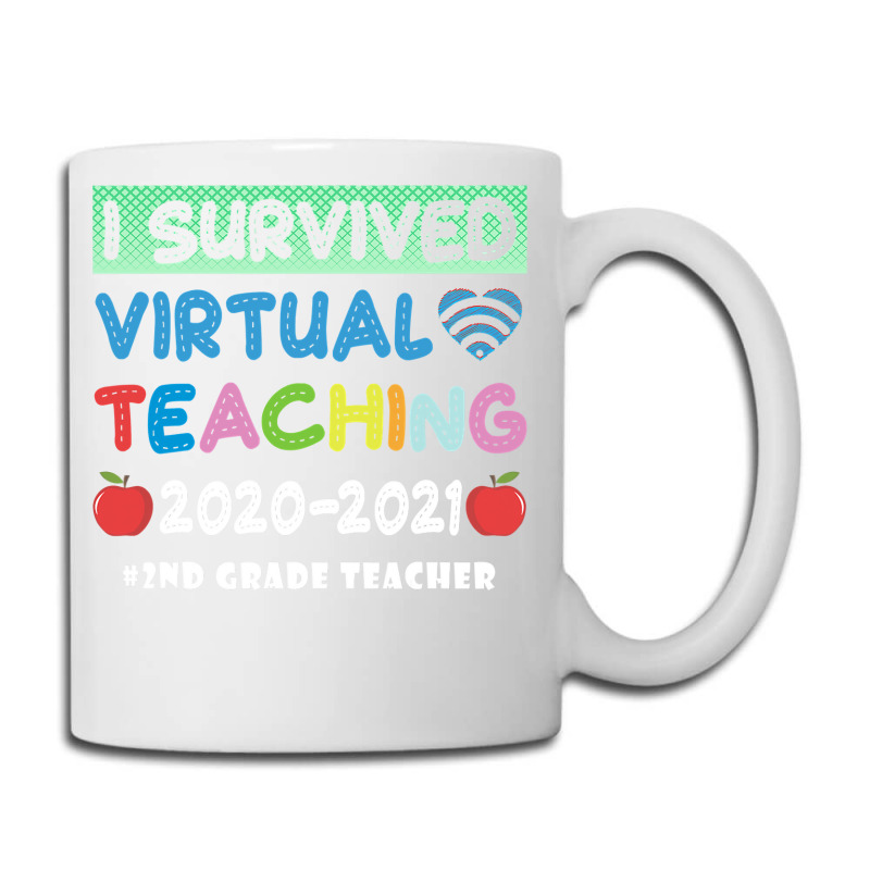 I Survived Virtual Teaching End Of Year Teacher Remote T Shirt Coffee Mug | Artistshot