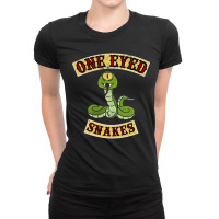 One Eye Snakes, One Eye Snakes Vintage, One Eye Snakes Art, One Eye Sn Ladies Fitted T-shirt | Artistshot