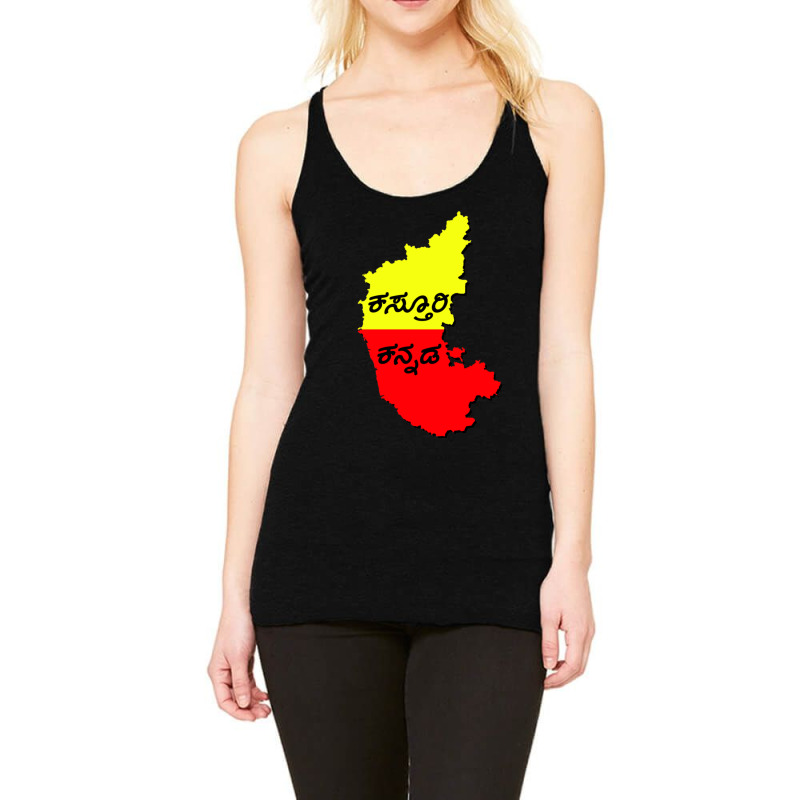 Kasturi Kannada Racerback Tank by cm-arts | Artistshot