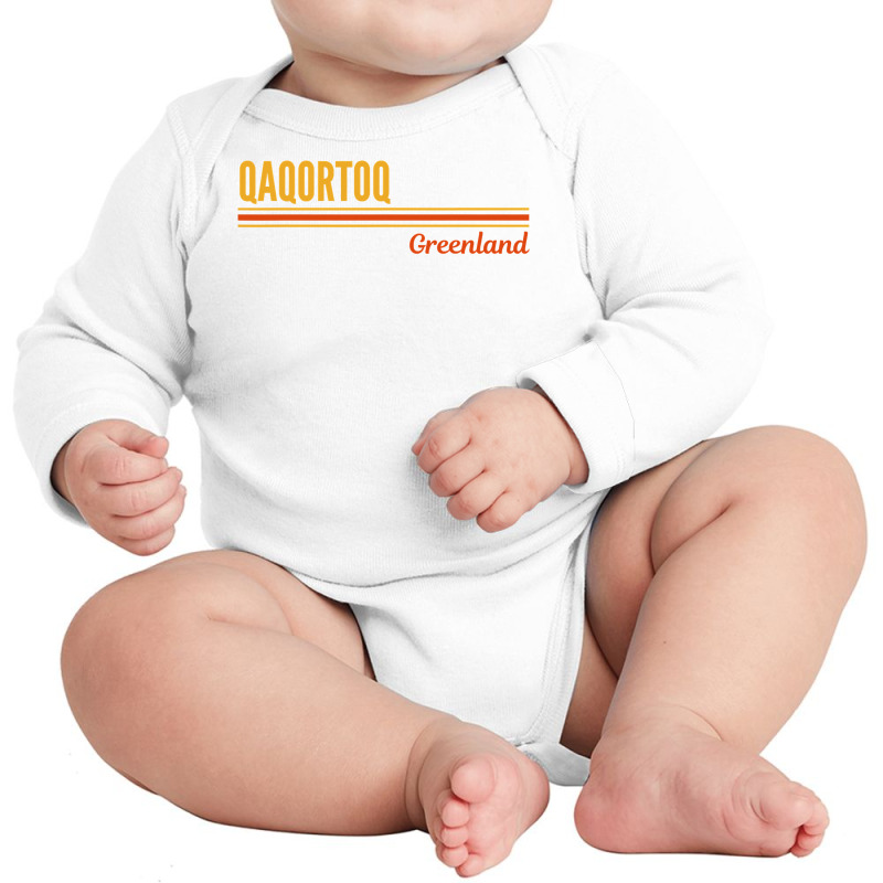 Qaqortoq Greenland T Shirt Long Sleeve Baby Bodysuit | Artistshot