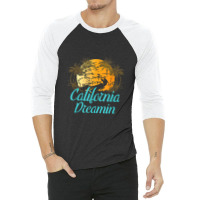 California Dreamin 3/4 Sleeve Shirt | Artistshot