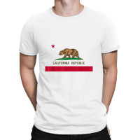 California Republic State Flag T-shirt | Artistshot