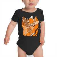 Bass Guitar Player Bassist String Instrument Music Baby Bodysuit | Artistshot