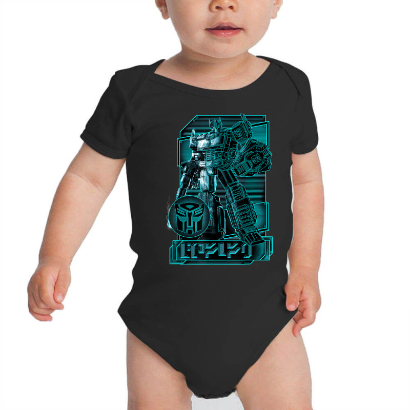 Transformers War For Cybertron Optimus Prime Portrait Baby Bodysuit by cm-arts | Artistshot