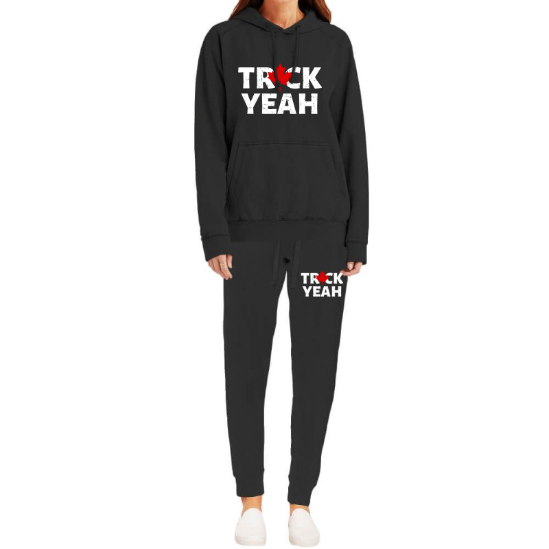 Canadian Trucker Canada Truck Freedom Convoy 2022 Hoodie & Jogger Set | Artistshot