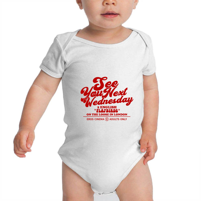 See You Next Wednesday   Fictional Film Ad Baby Bodysuit | Artistshot