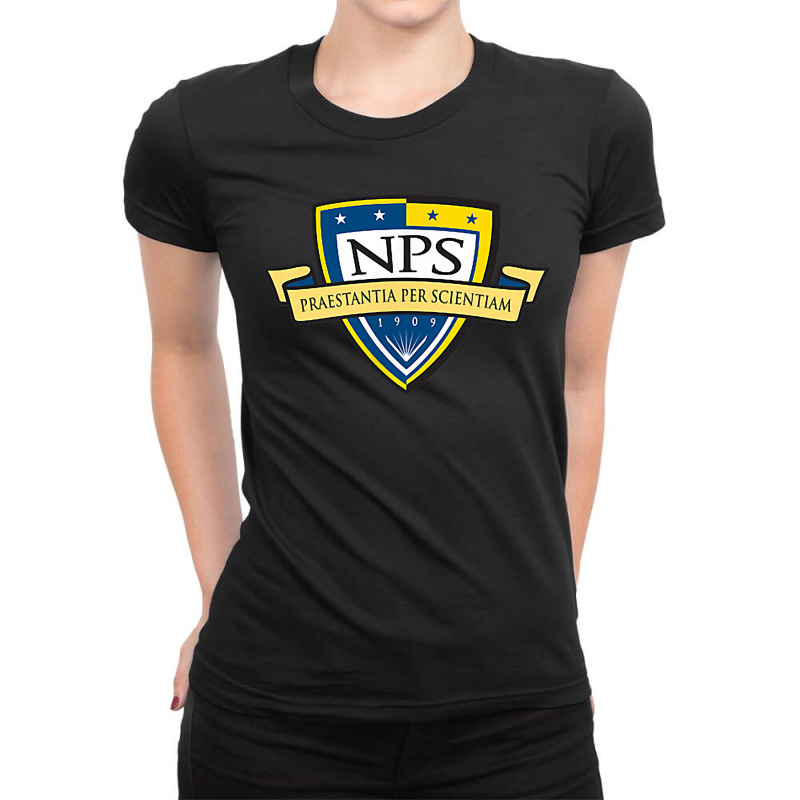 Naval Postgraduate School Nps Navy School Veteran Ladies Fitted T-Shirt by LINDAFRAZIER | Artistshot