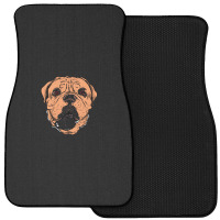 Dogue De Bordeaux Im Not Lazy Dogue De Bordeaux 01 Front Car Mat | Artistshot