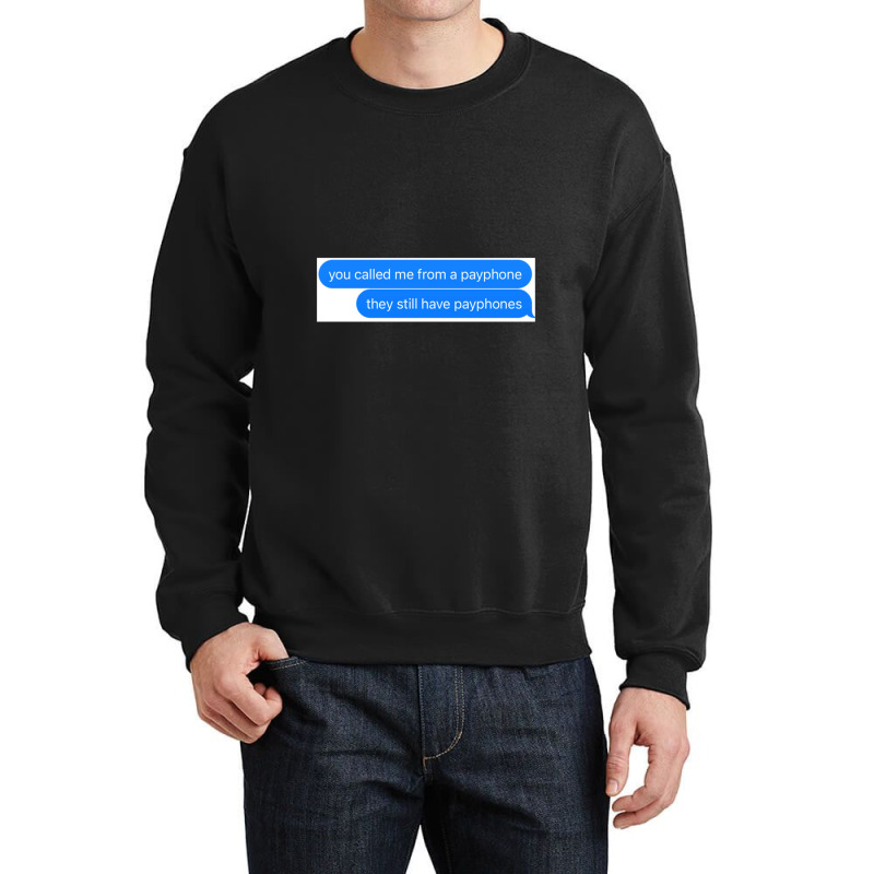 Payphone Png Crewneck Sweatshirt by cm-arts | Artistshot