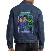 Personal Growth, The Personal Growth, Personal, Growth, Personal Growt Men Denim Jacket | Artistshot