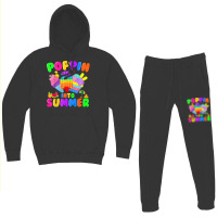 Poppin Into Summer Pop It Last Day Of School Teacher Student Hoodie & Jogger Set | Artistshot