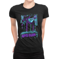 Gru Super Villain Blue Hue Portrait Ladies Fitted T-shirt | Artistshot