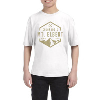 Womens Colorado Mt. Elbert V-neck Youth Tee | Artistshot