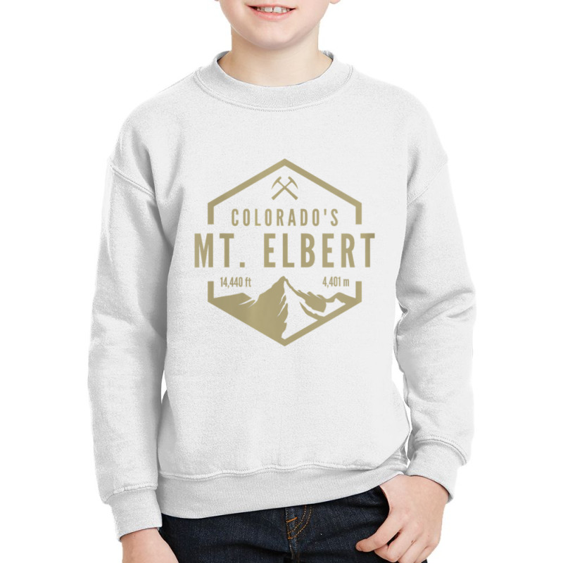 Womens Colorado Mt. Elbert V-neck Youth Sweatshirt by cm-arts | Artistshot