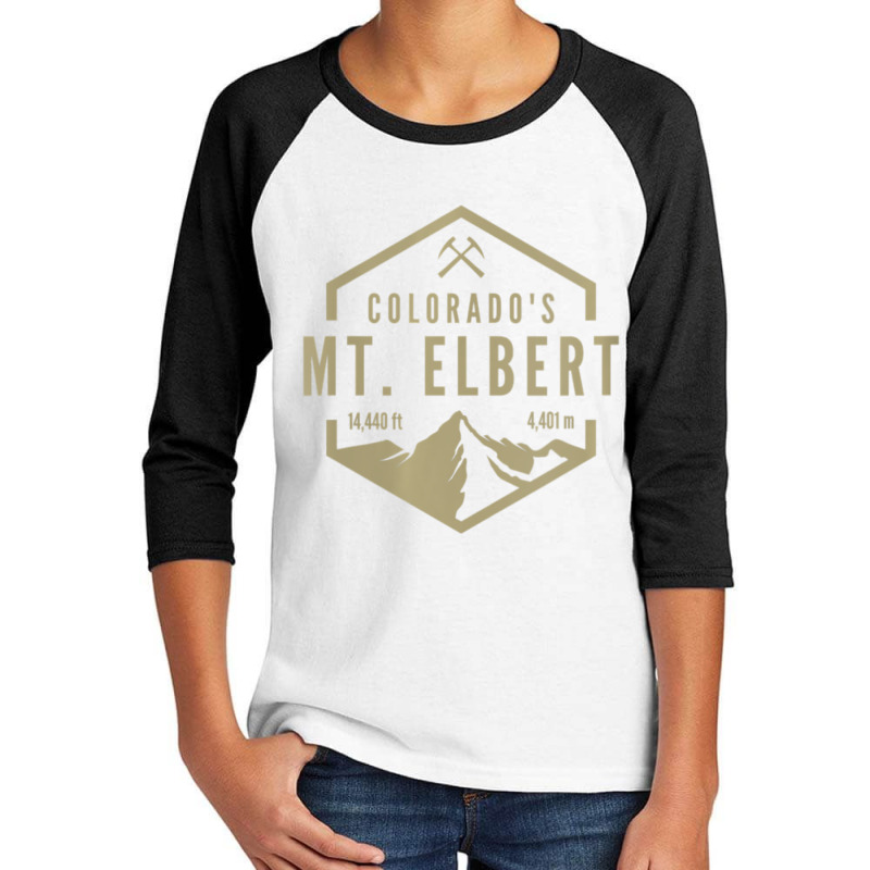 Womens Colorado Mt. Elbert V-neck Youth 3/4 Sleeve by cm-arts | Artistshot