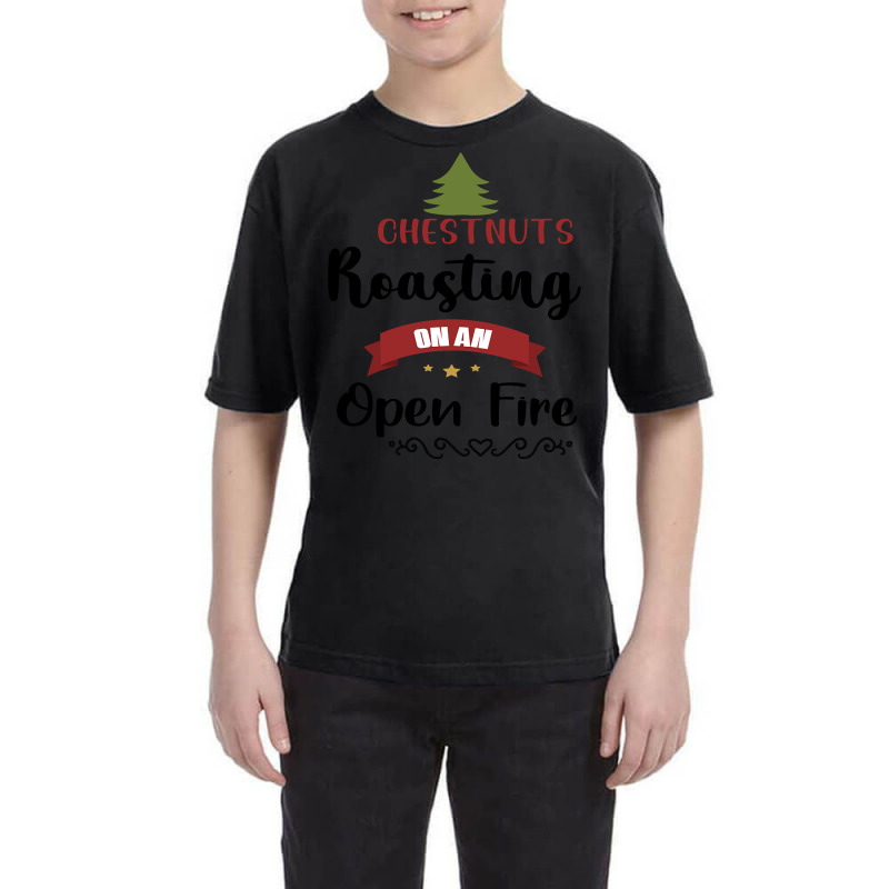 Chestnuts Roasting On An Open Fire Youth Tee by Oreilly Ulrich | Artistshot