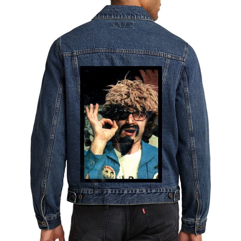 Cinema White Men Denim Jacket | Artistshot