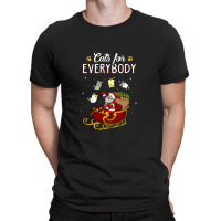 Cats For Everybody Cat Christmas Ugly Christmas T-shirt | Artistshot