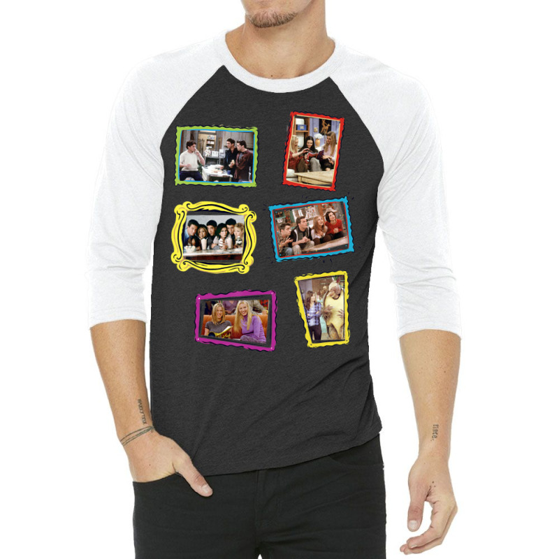 Friends Framed Memories 3/4 Sleeve Shirt by PhanBo | Artistshot