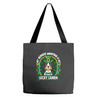 Bernese Mountain Is My Lucky Charm St Patricks Tote Bags | Artistshot