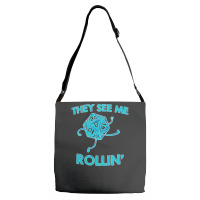 They See Me Rollin' Adjustable Strap Totes | Artistshot