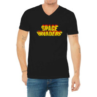 Space Invaders, Space, Invaders, The Space Invaders, Space Invaders Vi V-neck Tee | Artistshot