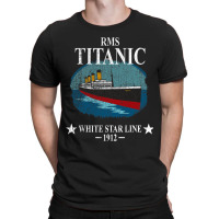 Rms Titanic White Star Line Cruise Ship 1912 Boys Girls Kids T-shirt | Artistshot