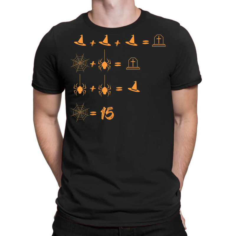 Order Of Operations Quiz For Math Teacher Halloween Equation T-Shirt by Outpost | Artistshot