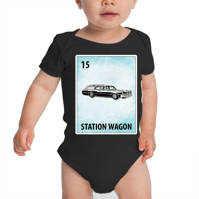 Station Wagon Mexican Cards T Shirt Baby Bodysuit by Jay99 | Artistshot