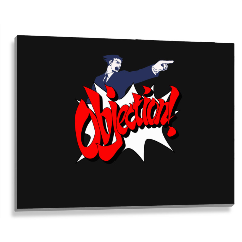 Objection Metal Print Horizontal | Artistshot