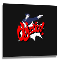 Objection Metal Print Square | Artistshot