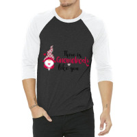 There Is Gnombody 3/4 Sleeve Shirt | Artistshot