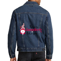 There Is Gnombody Men Denim Jacket | Artistshot