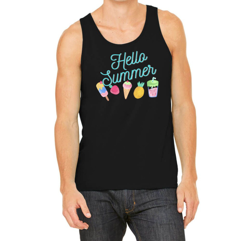 Hello Summer Tshirt 1 Tank Top | Artistshot