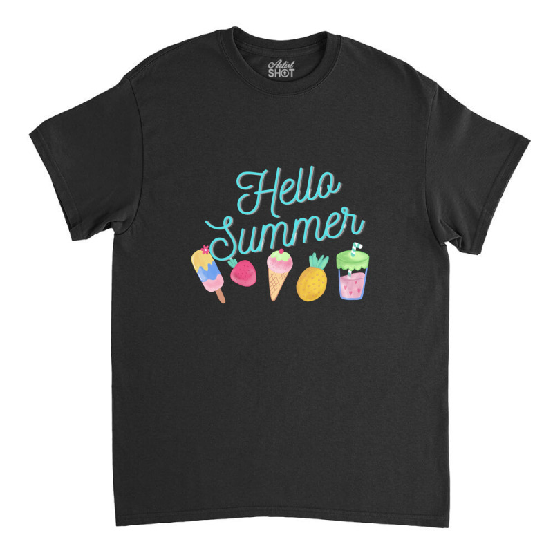 Hello Summer Tshirt 1 Classic T-shirt | Artistshot