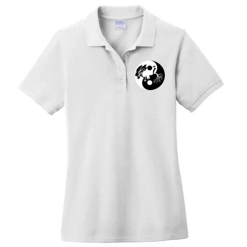 Black City Adventure Ladies Polo Shirt by hyun marioline | Artistshot