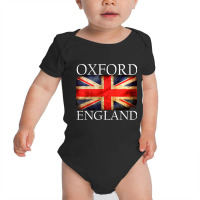 Oxford England Union Jack Flag Baby Bodysuit | Artistshot