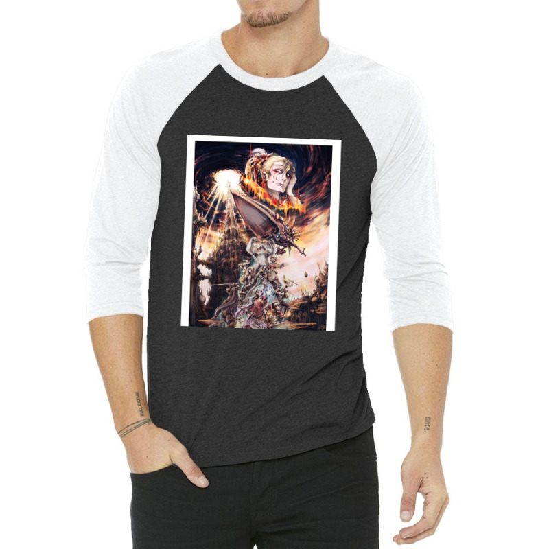 Final Fantasy 3/4 Sleeve Shirt by JefferyJohnson | Artistshot