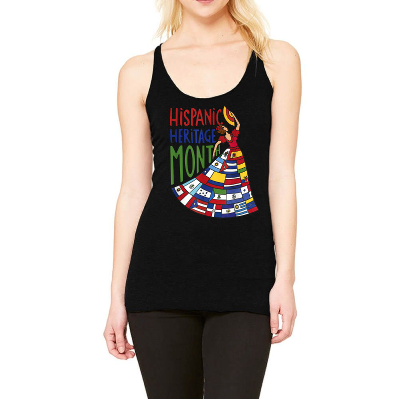 Latin American Heritage Month Racerback Tank by Clinical | Artistshot