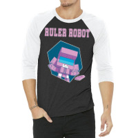 Ruler Robot 3/4 Sleeve Shirt | Artistshot