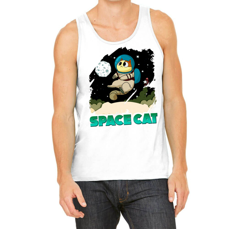 Space Cat Tank Top | Artistshot